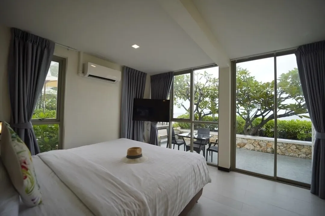 華欣喬查飯店-Deluxe Double Room Beach View-5
