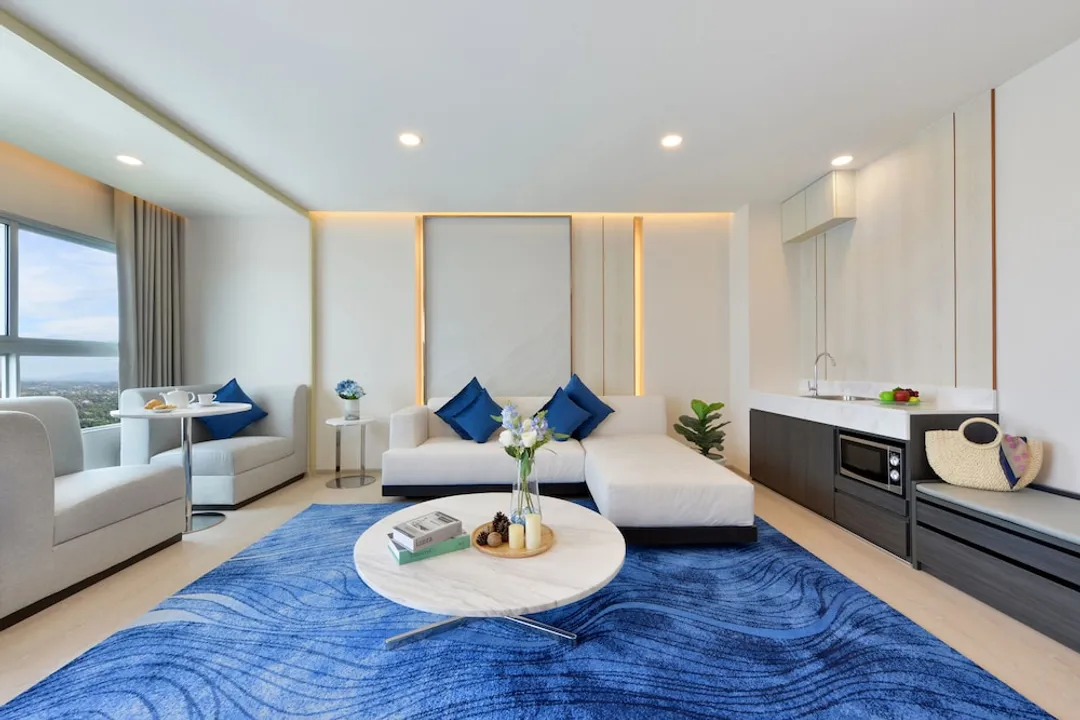 Centre Point Prime Hotel Pattaya-总统客房, 1 张特大床, 城市景观-7