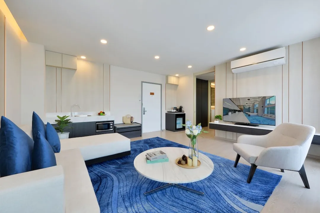 Centre Point Prime Hotel Pattaya-总统客房, 1 张特大床, 城市景观-6