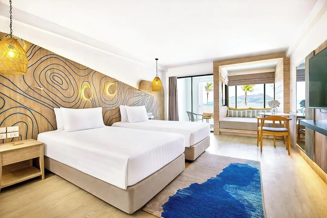 普吉芭東海濱 LIV 飯店 - SHA Extra Plus 認證-Deluxe Balcony Seaview-1