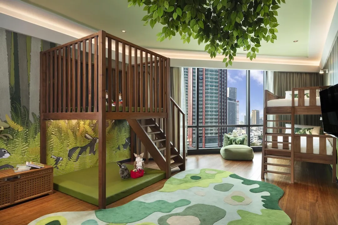 曼谷暹羅凱賓斯基酒店-2 Bedroom Theme Family Suite ( Executive Lounge Benefit )-4