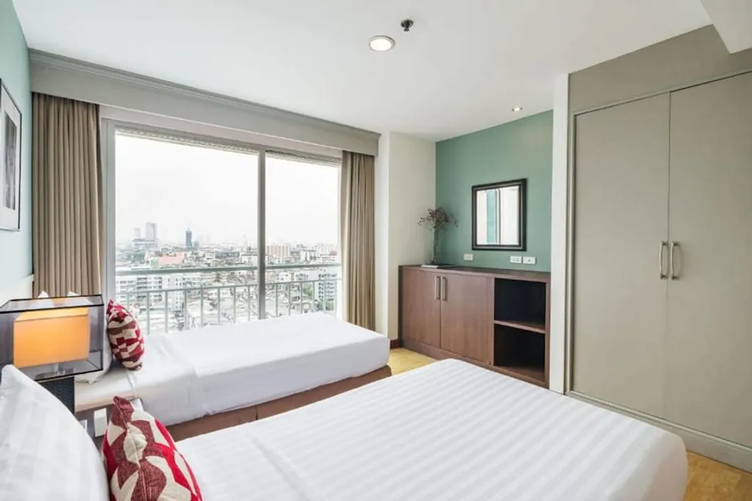 暹羅常青廣場 - UHG-Deluxe Suite with kitchen and bathtub-2