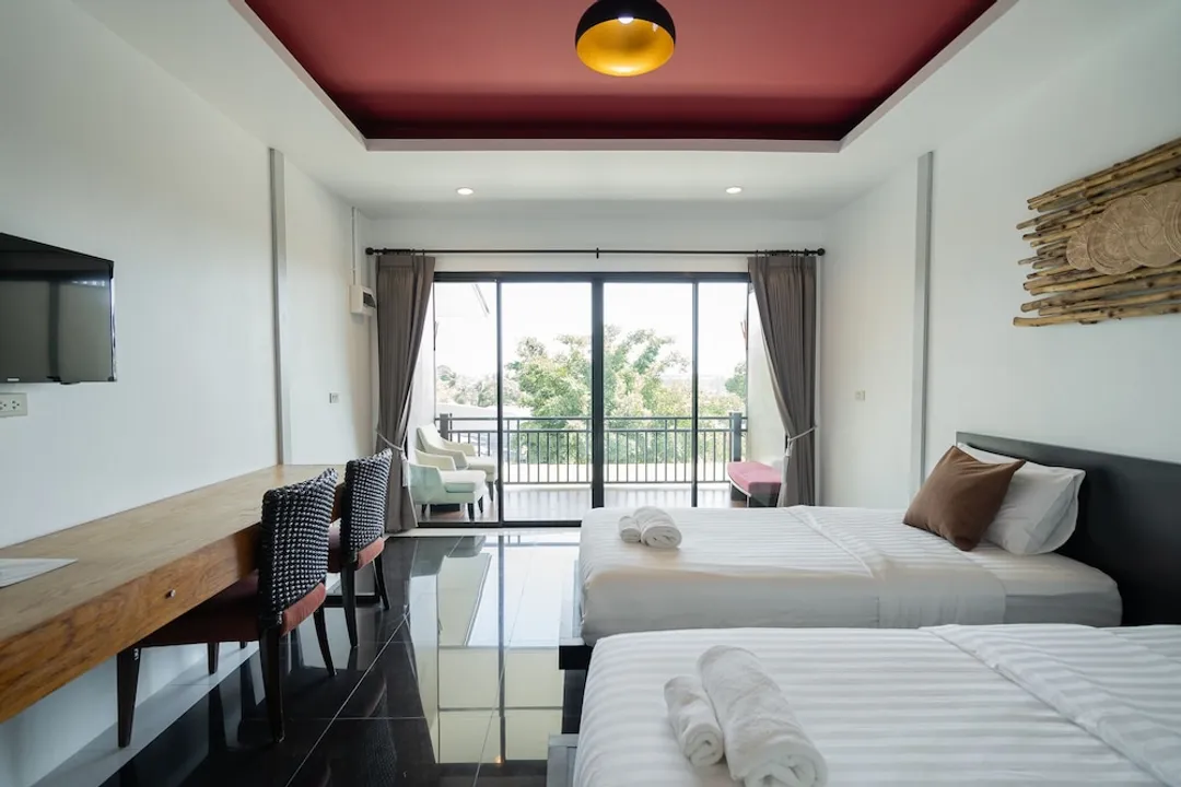 潘瓦閣樓度假飯店-Standard With Balcony-4