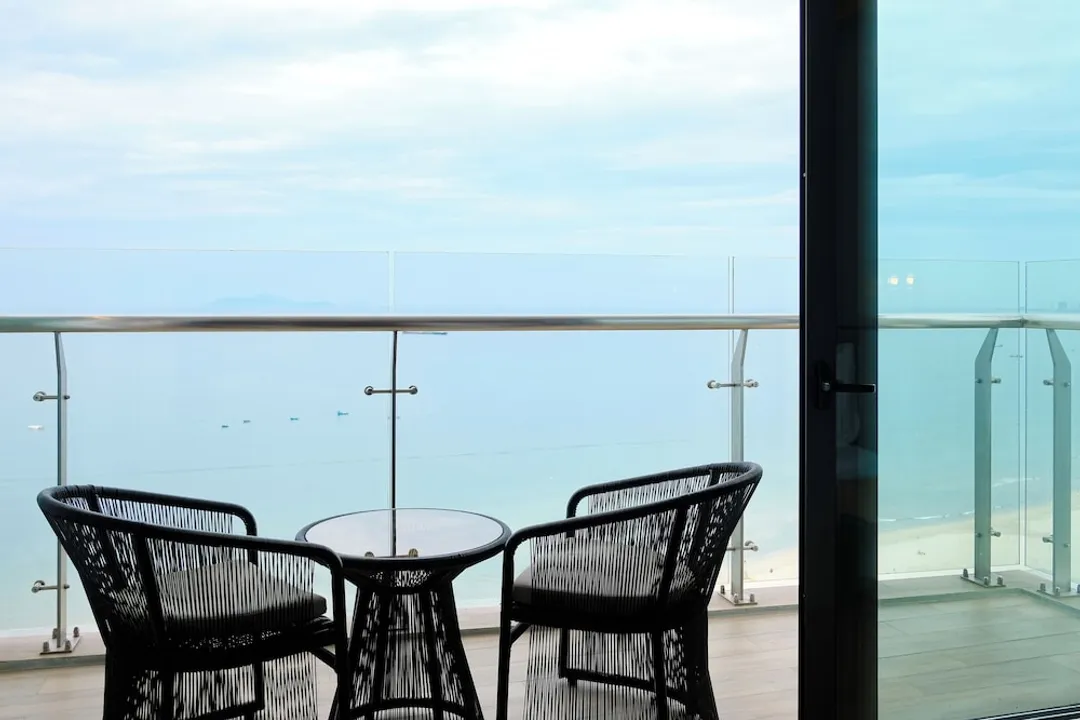 瑟爾海洋套房飯店-豪華客房, 1 張特大雙人床, 海景-4