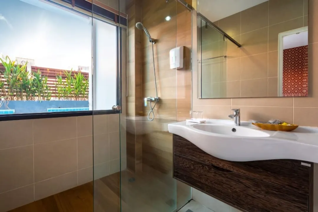 泰晤士河泳池通道度假村 SHA+-Deluxe Twin Room with Pool Access-14