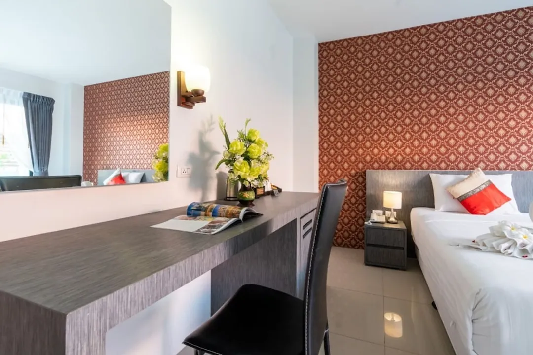 泰晤士河泳池通道度假村 SHA+-Deluxe Twin Room with Pool Access-4