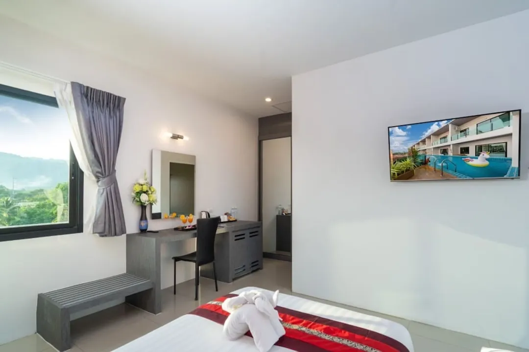 泰晤士河泳池通道度假村 SHA+-Deluxe Twin Room With Pool View-2