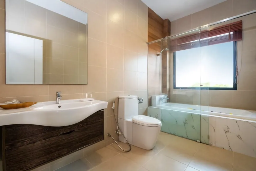 泰晤士河泳池通道度假村 SHA+-Deluxe Twin Room With Pool View-8