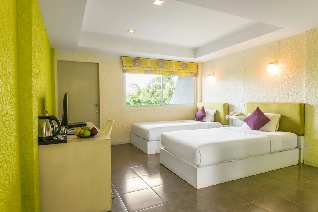 Lantana Pattaya Hotel & Resort-Family Room, 2 Bedrooms, City View-14