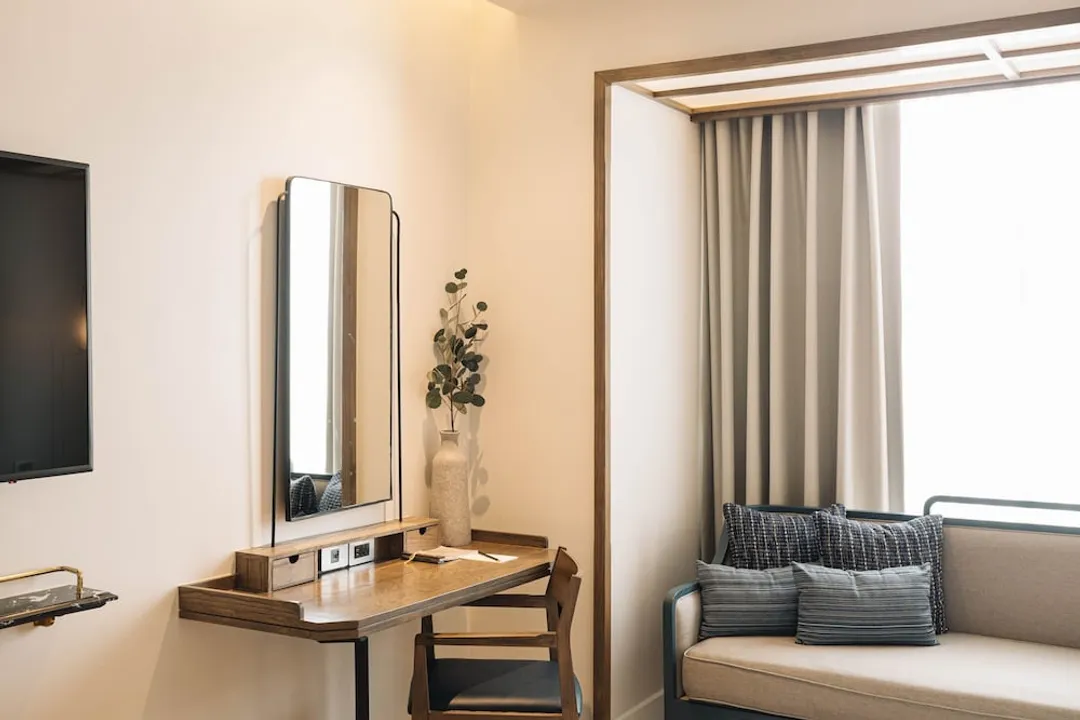 SYN 精品飯店 - SHA Extra Plus 認證-Serene White Double Room (24 Hours Use of Room)-3