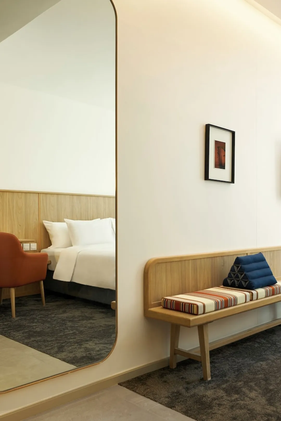 ASAI Bangkok Chinatown-客房, 1 張特大雙人床 (Roomy King Courtyard)-5