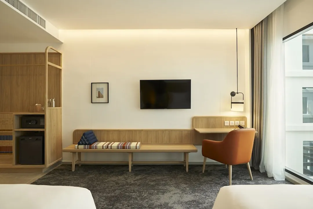 ASAI Bangkok Chinatown-客房, 2 張單人床 (Roomy Twin Courtyard)-3