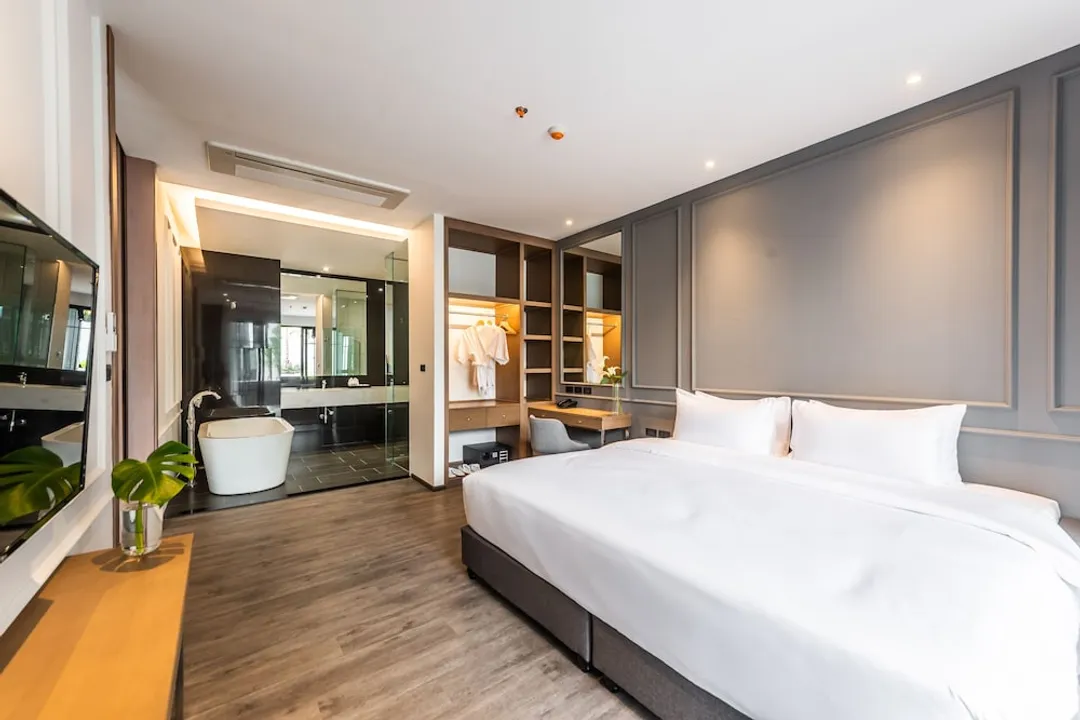 芭達雅 1 號露台飯店 - SHA Extra Plus 認證-One Patio Suite Pool Access-3