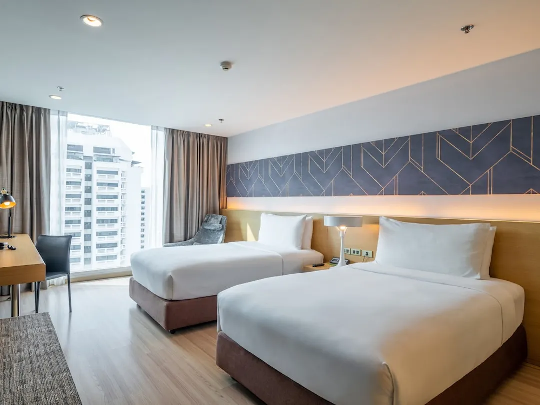 VELA Dhi GLOW Pratunam-Deluxe Twin Room-4