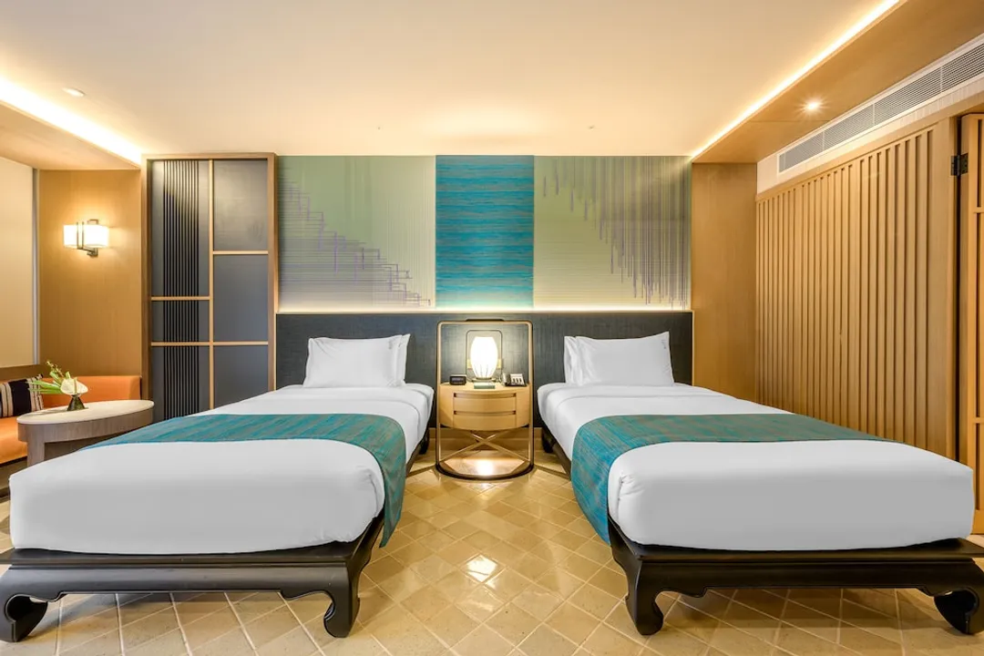 布吉度假村假日酒店 (IHG 旗下酒店)-特級客房, 2 張單人床, 露台, 泳池景-4