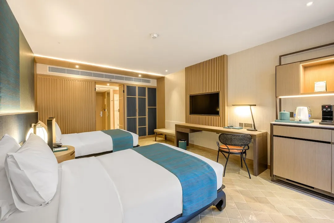 布吉度假村假日酒店 (IHG 旗下酒店)-特級客房, 2 張單人床, 露台, 泳池景-1