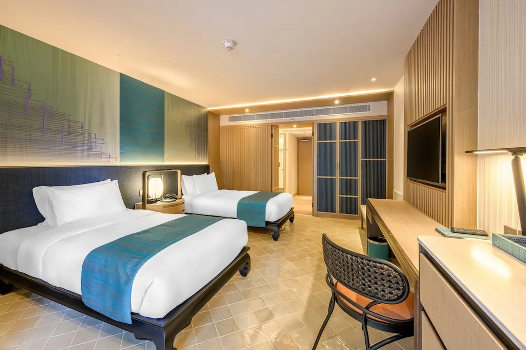 布吉度假村假日酒店 (IHG 旗下酒店)-特級客房, 2 張單人床, 露台, 泳池景-10