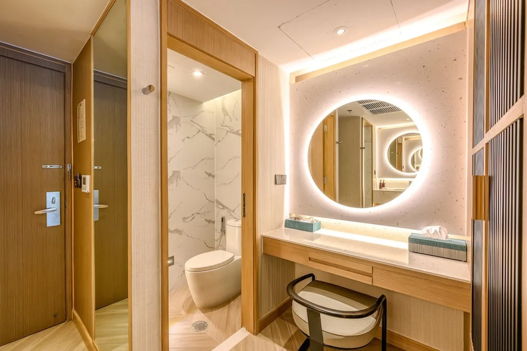 布吉度假村假日酒店 (IHG 旗下酒店)-特級客房, 1 張特大雙人床, 露台, 泳池景-12