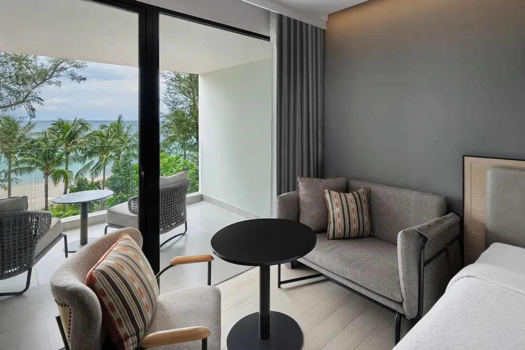 Four Points by Sheraton Phuket Patong Beach Resort-客房, 2 張標準雙人床, 海景 (Balcony)-4