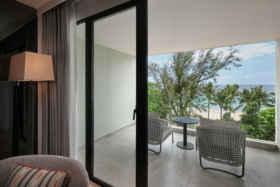 Four Points by Sheraton Phuket Patong Beach Resort-客房, 2 張標準雙人床, 海景 (Balcony)-11