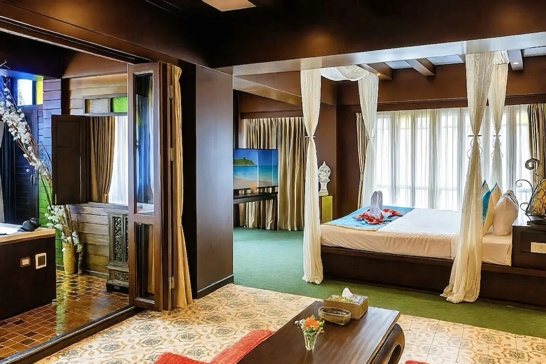 星哈蒙特拉飯店-Nakara Montra Scenery Suite with balcony-4