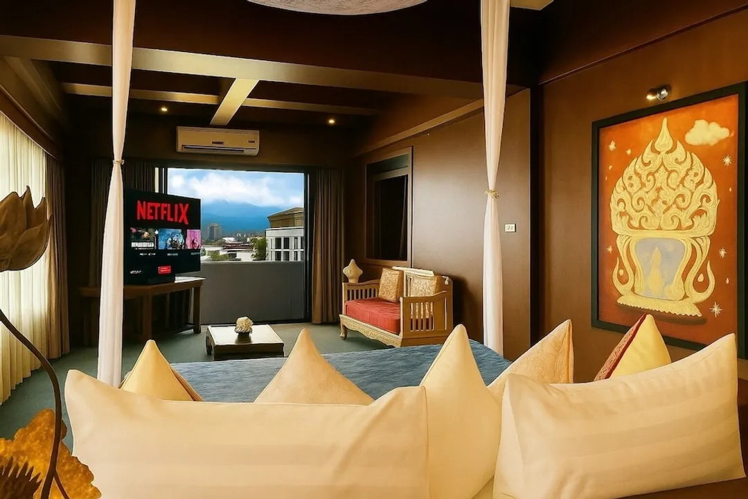 星哈蒙特拉飯店-Nakara Montra Scenery Suite with balcony-3