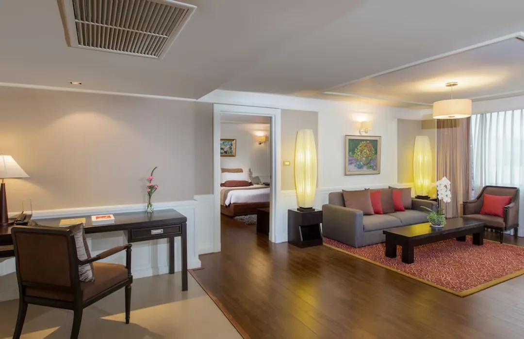 曼谷湄南河畔華美達廣場飯店-總統套房, 多張床 (Two Bedrooms)-5