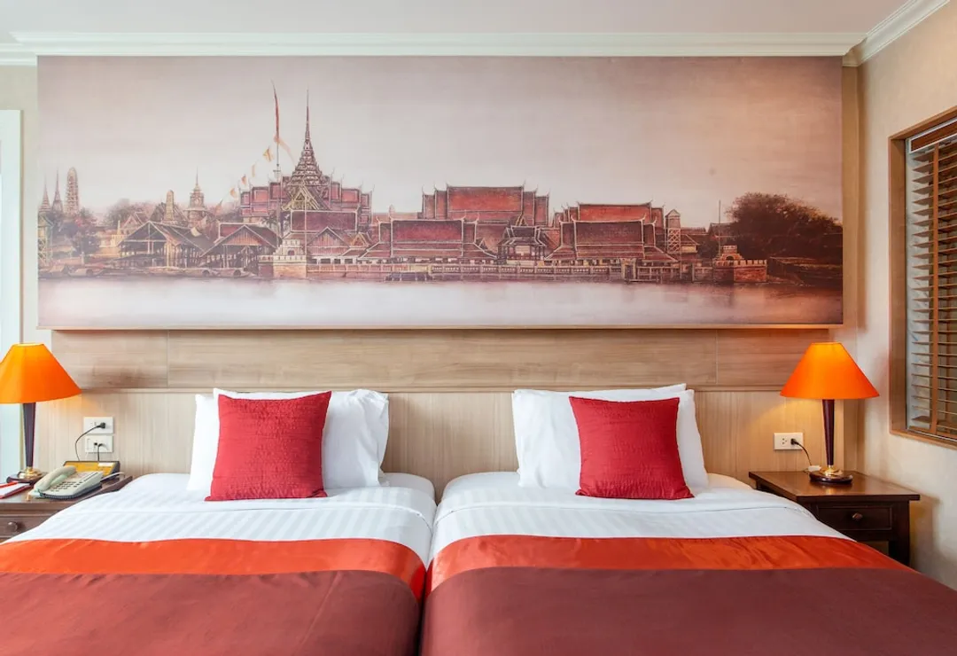 曼谷湄南河畔華美達廣場飯店-套房, 2 張單人床, 河景 (Royal Thai Suite)-2