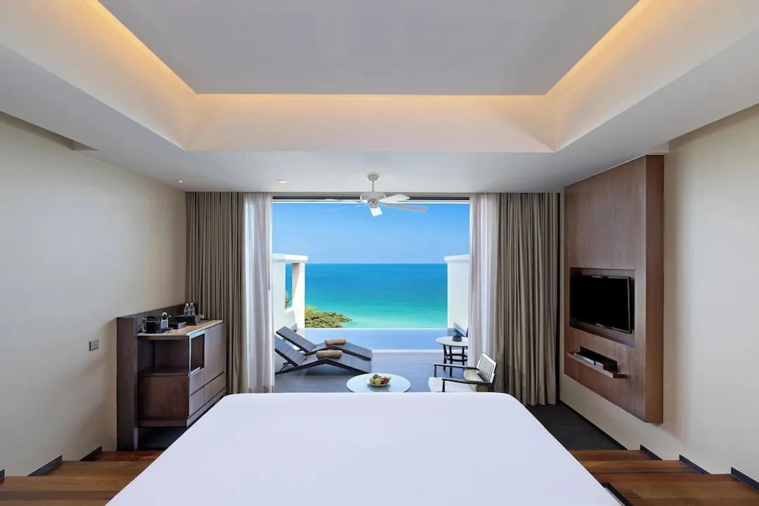 蘇梅島瓦納百麗豪華精選度假酒店-尊榮套房, 1 間臥室 (Ocean View, 1 King Bed)-4
