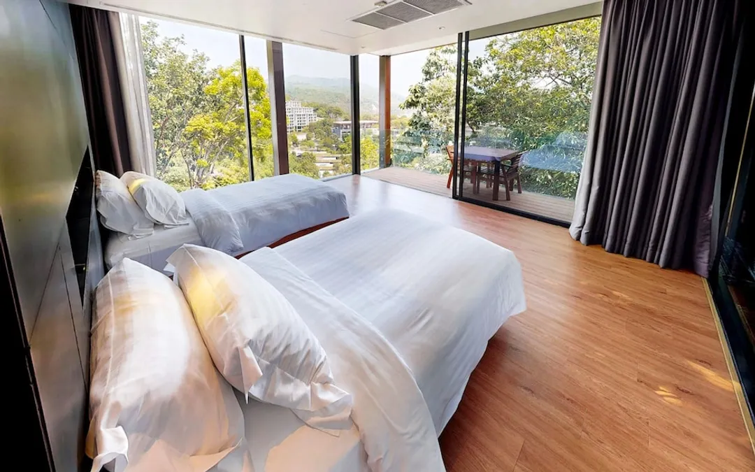 普吉島納卡 - SHA Extra Plus 認證-One Bedroom Pool Villa Twin bed Partial Seaview-1