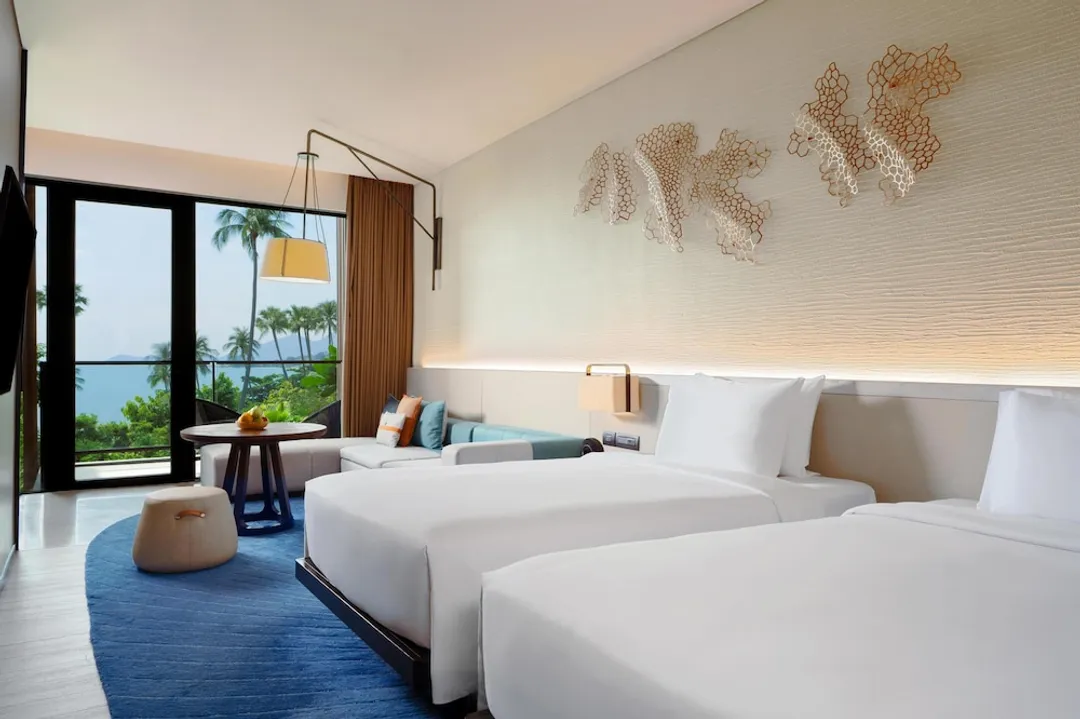 Hyatt Regency Koh Samui-客房, 2 張單人床, 海景-4
