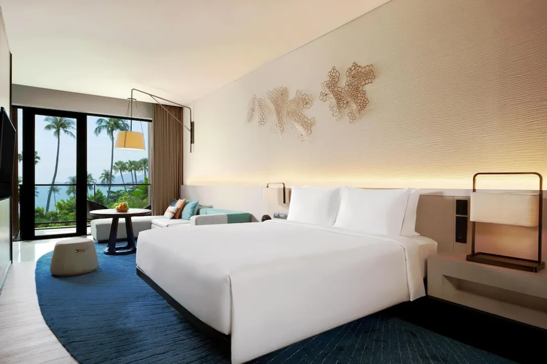 Hyatt Regency Koh Samui-客房, 1 張特大雙人床, 海景-4