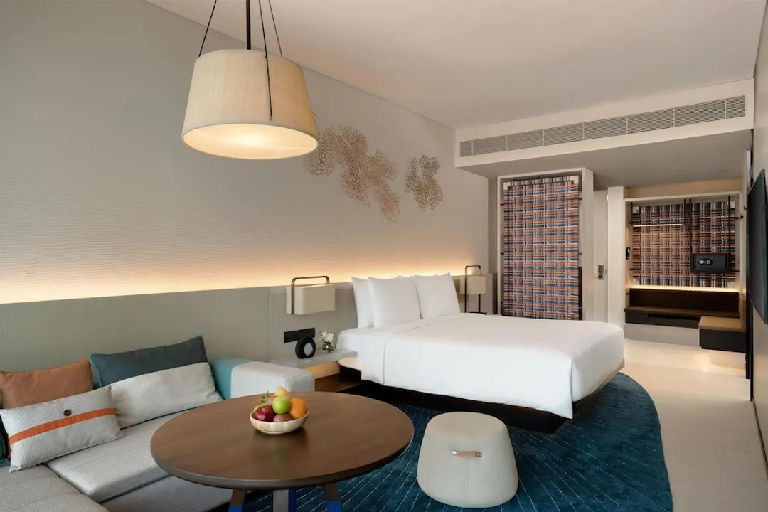 Hyatt Regency Koh Samui-客房, 1 張特大雙人床, 海景-3
