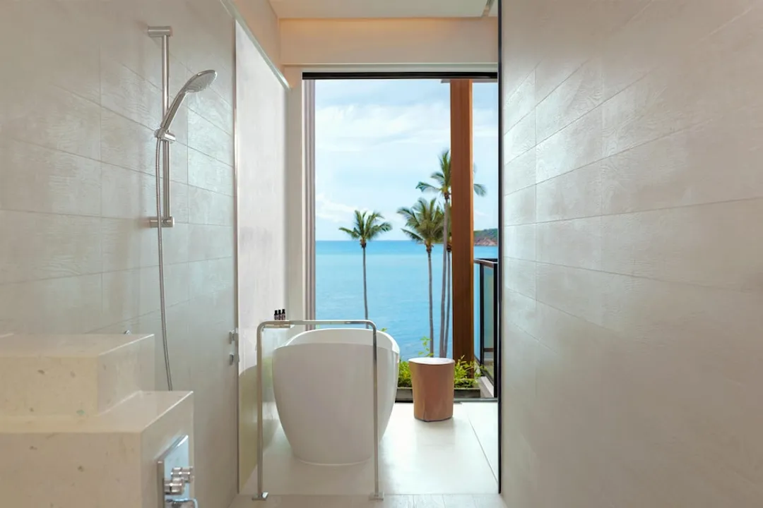 Hyatt Regency Koh Samui-俱樂部客房, 2 張單人床, 海景-9