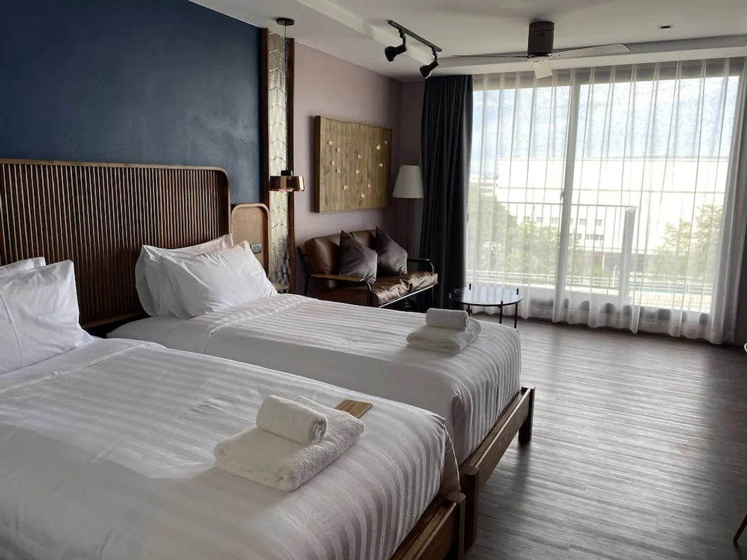 Seamira House Huahin-開放式客房 (Twin)-2