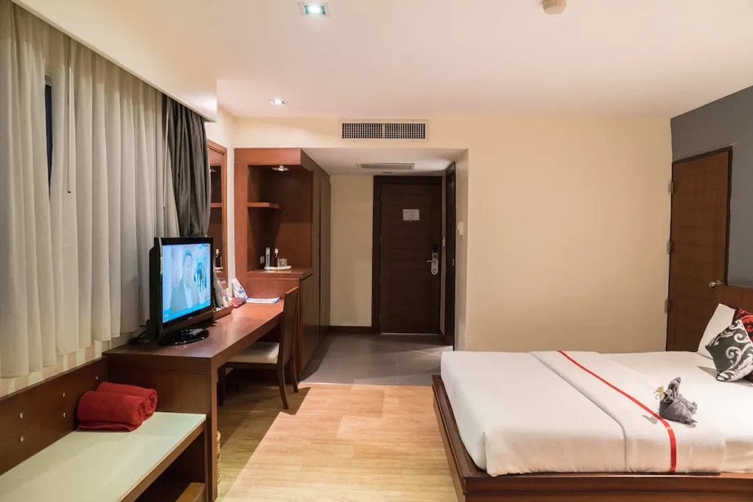 喬木提宮殿大飯店 - SHA Extra Plus 認證-豪華三人房, 1 間臥室, 海景-4