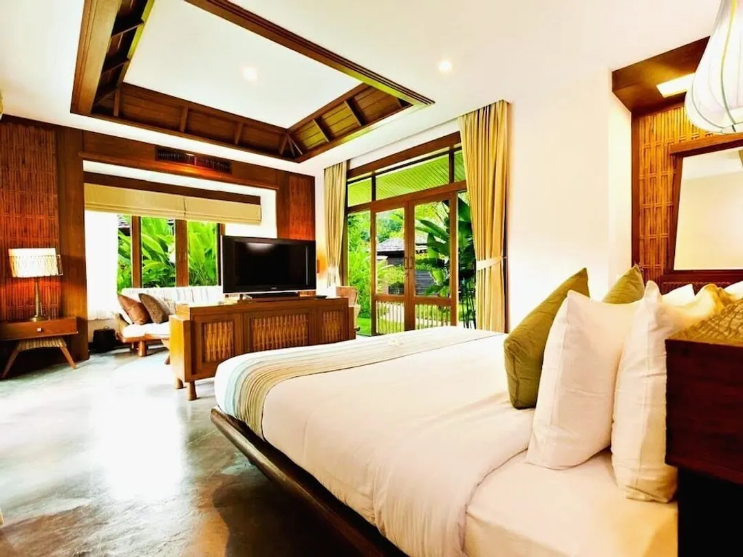 清邁拉威沃溫泉度假村-Pool Access Villa-3