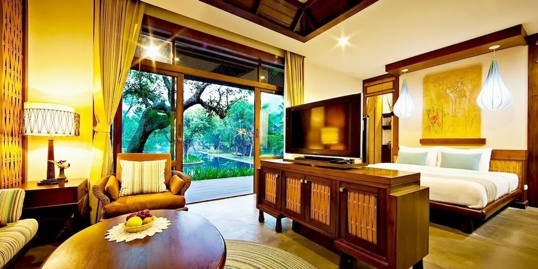 清邁拉威沃溫泉度假村-Pool Access Villa-2