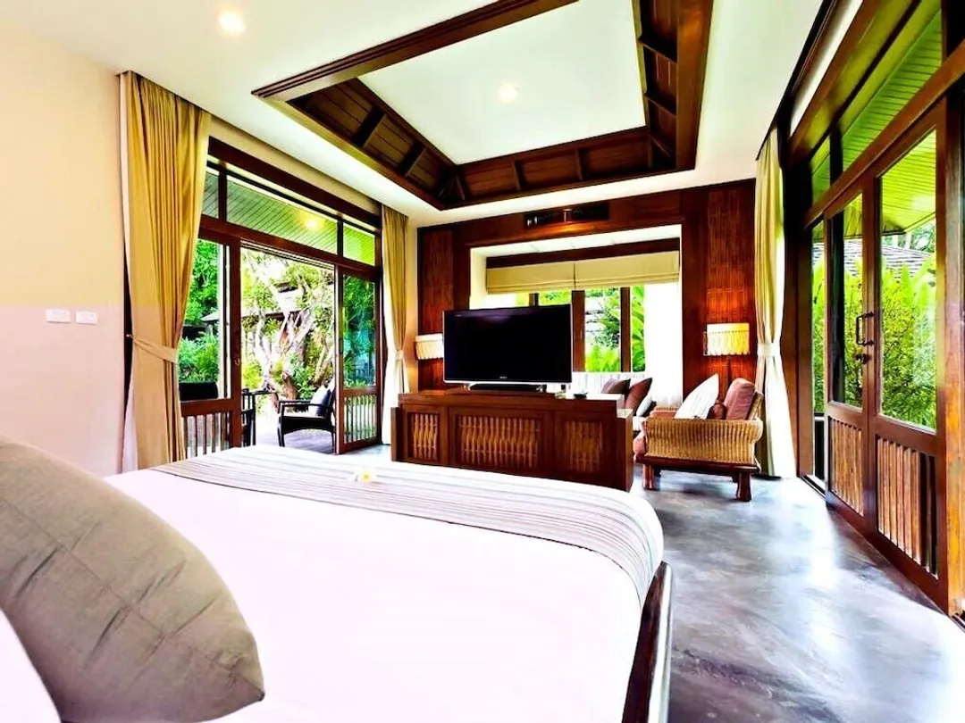 清邁拉威沃溫泉度假村-Pool Access Villa-7
