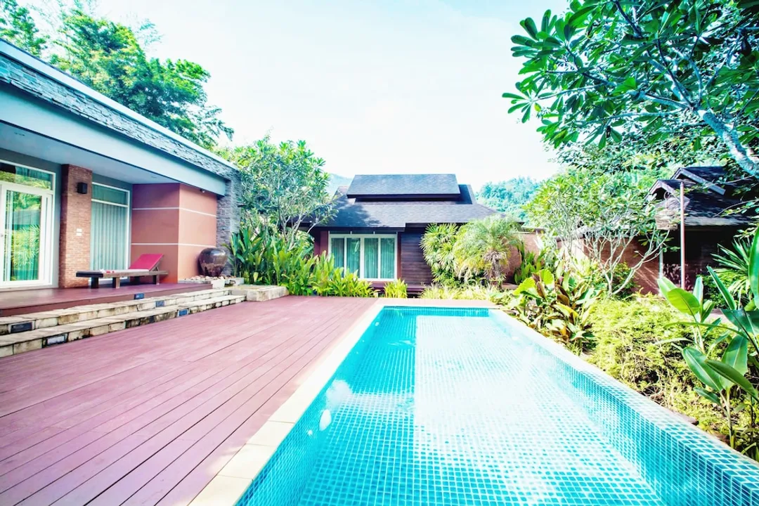 清邁拉威沃溫泉度假村-River View 4 Bedrooms Pool Suite Villa-25