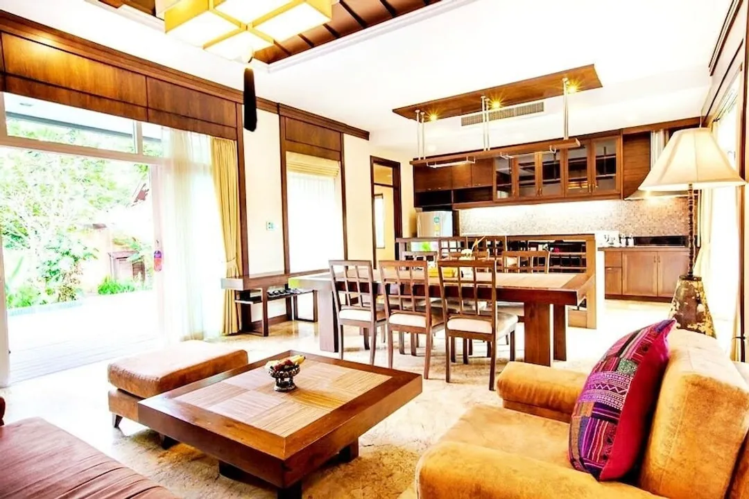 清邁拉威沃溫泉度假村-River View 4 Bedrooms Pool Suite Villa-20
