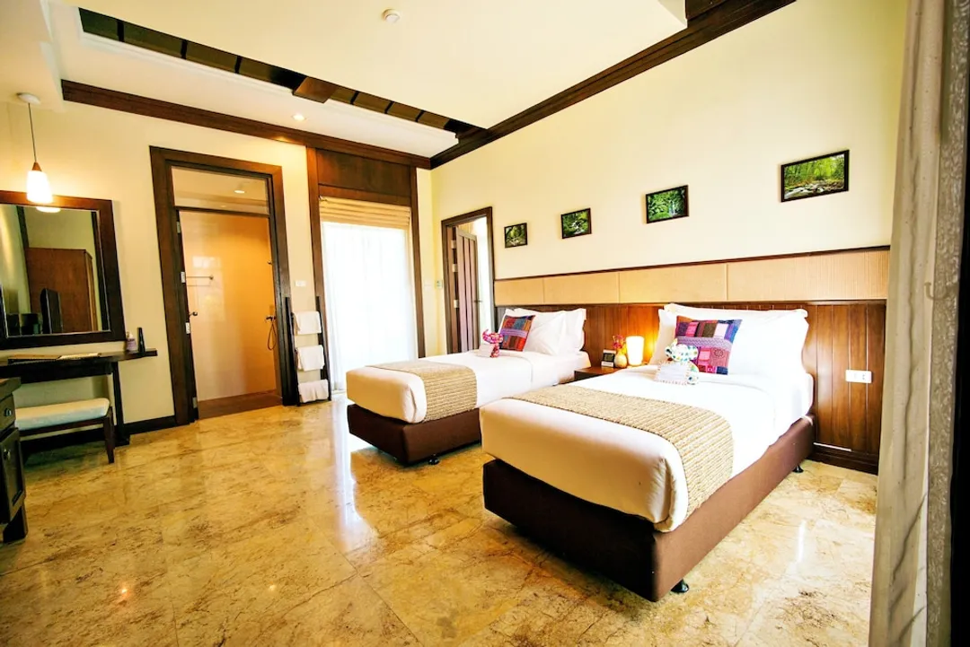 清邁拉威沃溫泉度假村-River View 4 Bedrooms Pool Suite Villa-7