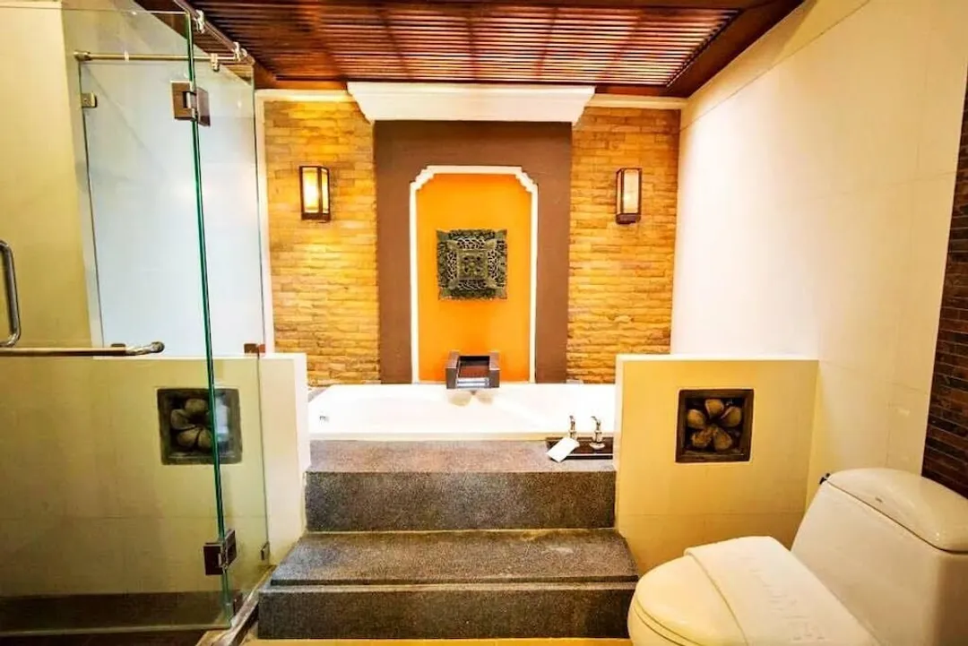 清邁拉威沃溫泉度假村-River View 4 Bedrooms Pool Suite Villa-31
