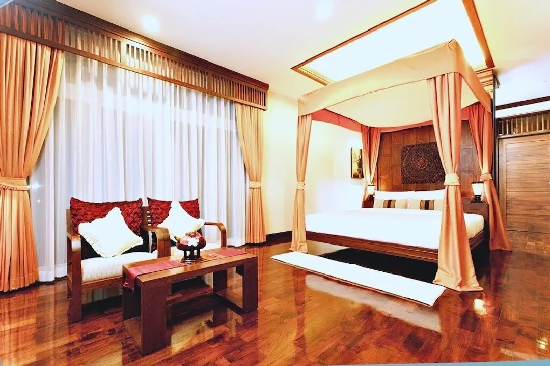 清邁拉威沃溫泉度假村-River View 4 Bedrooms Pool Suite Villa-5