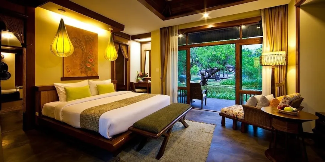 清邁拉威沃溫泉度假村-Garden Villa King Bed-2