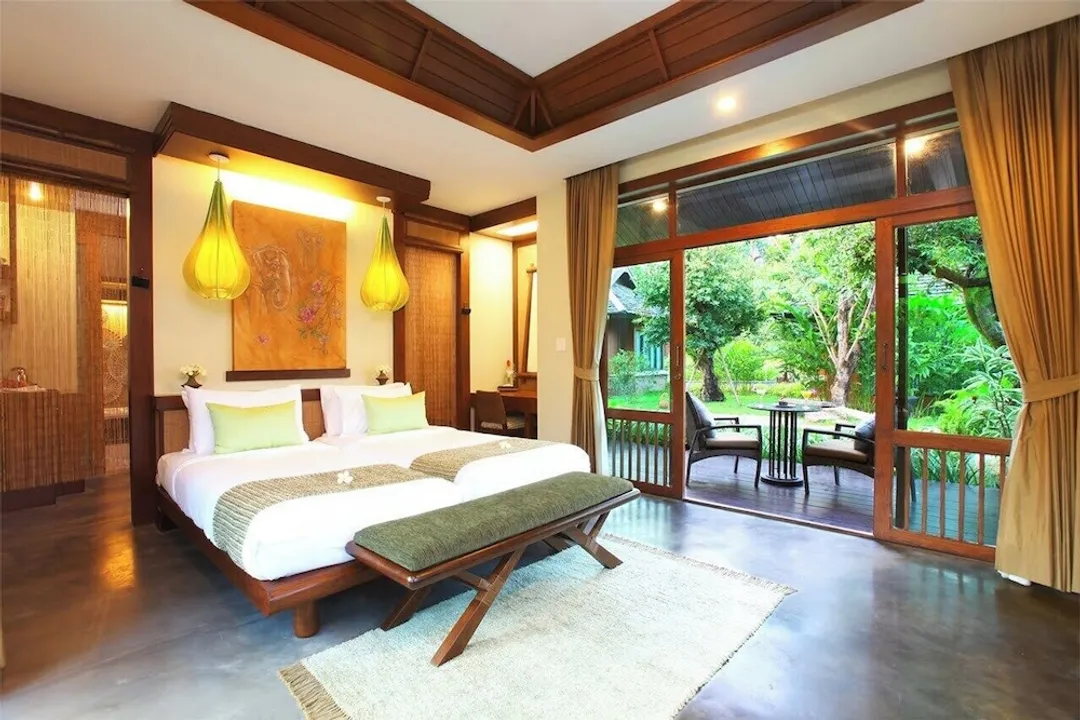 清邁拉威沃溫泉度假村-Garden Villa King Bed-6