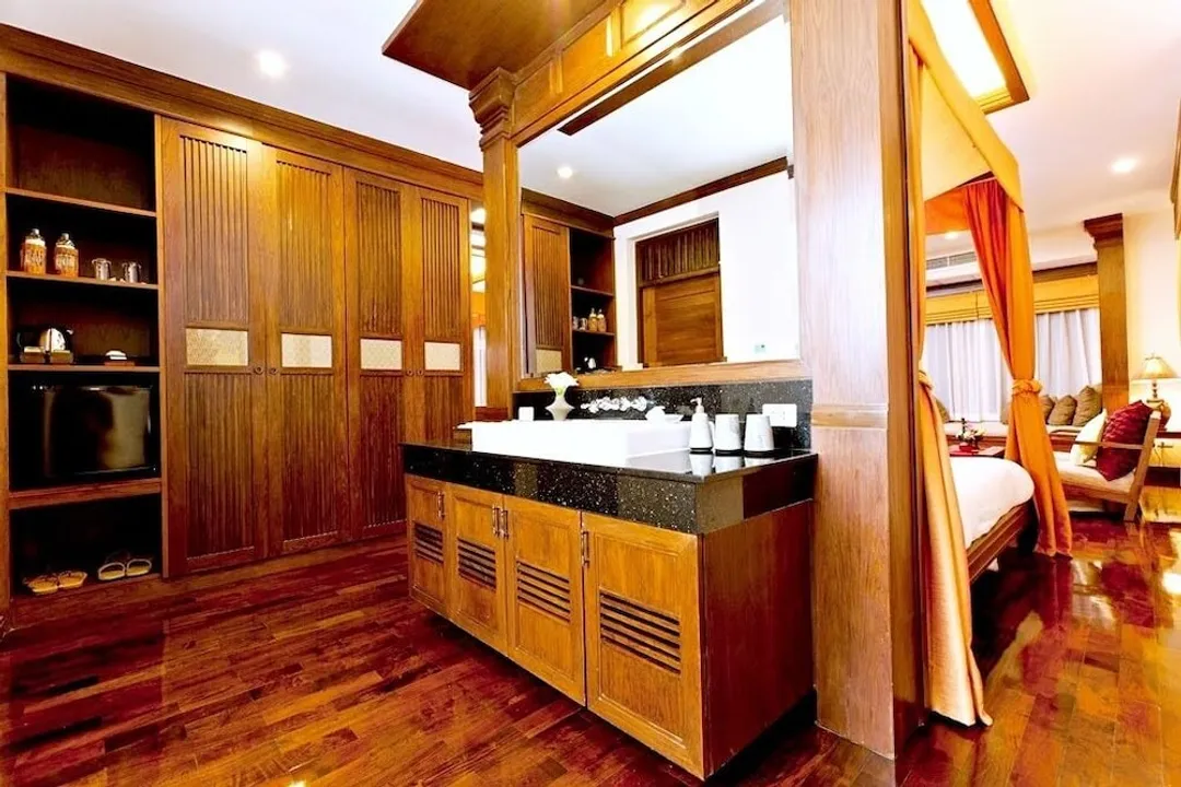 清邁拉威沃溫泉度假村-River View Villa-3