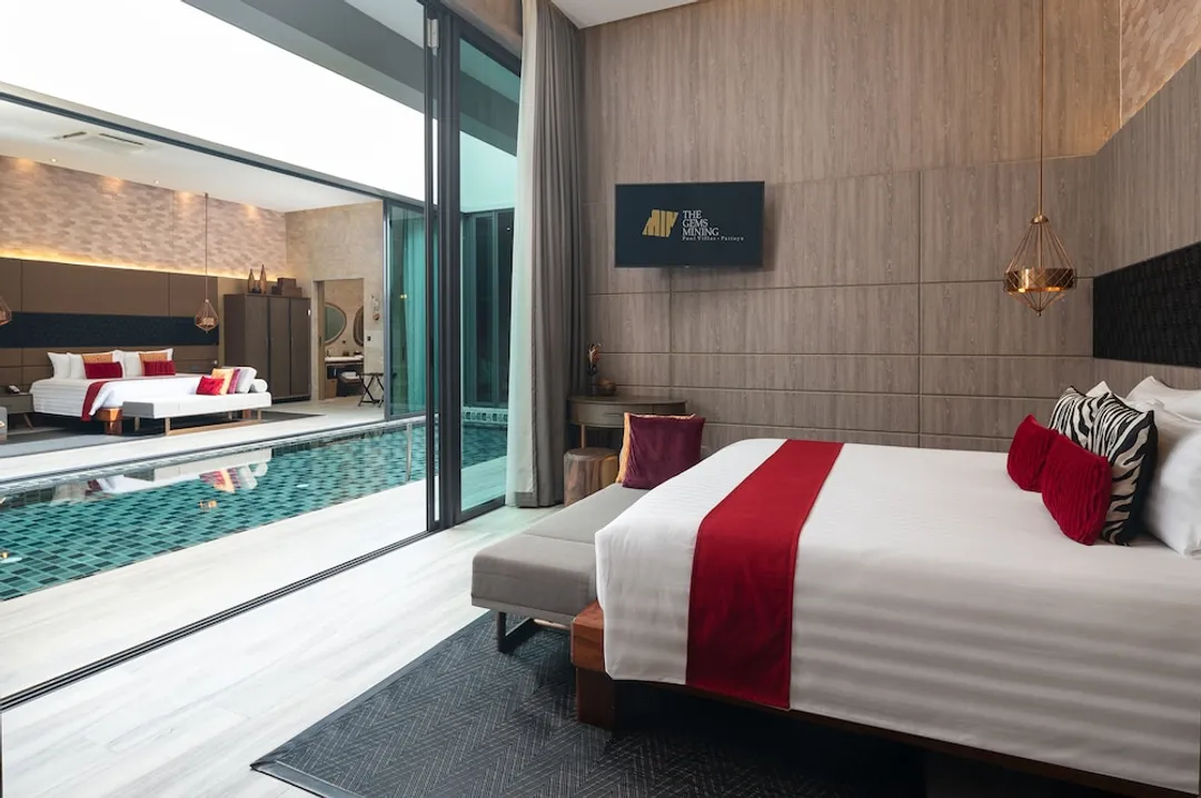 The Gems Mining Pool Villas Pattaya-Ruby Three-Bedroom Pool Villa-4