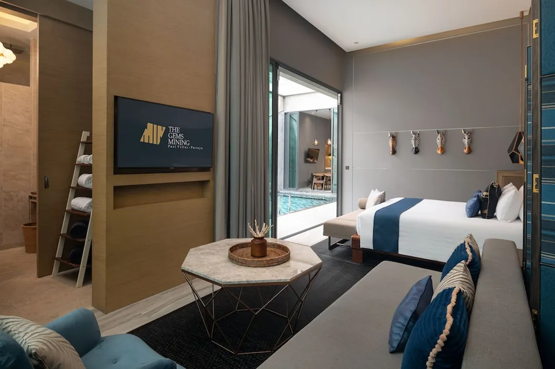 The Gems Mining Pool Villas Pattaya-Sapphire Two-Bedroom Pool Villa-3