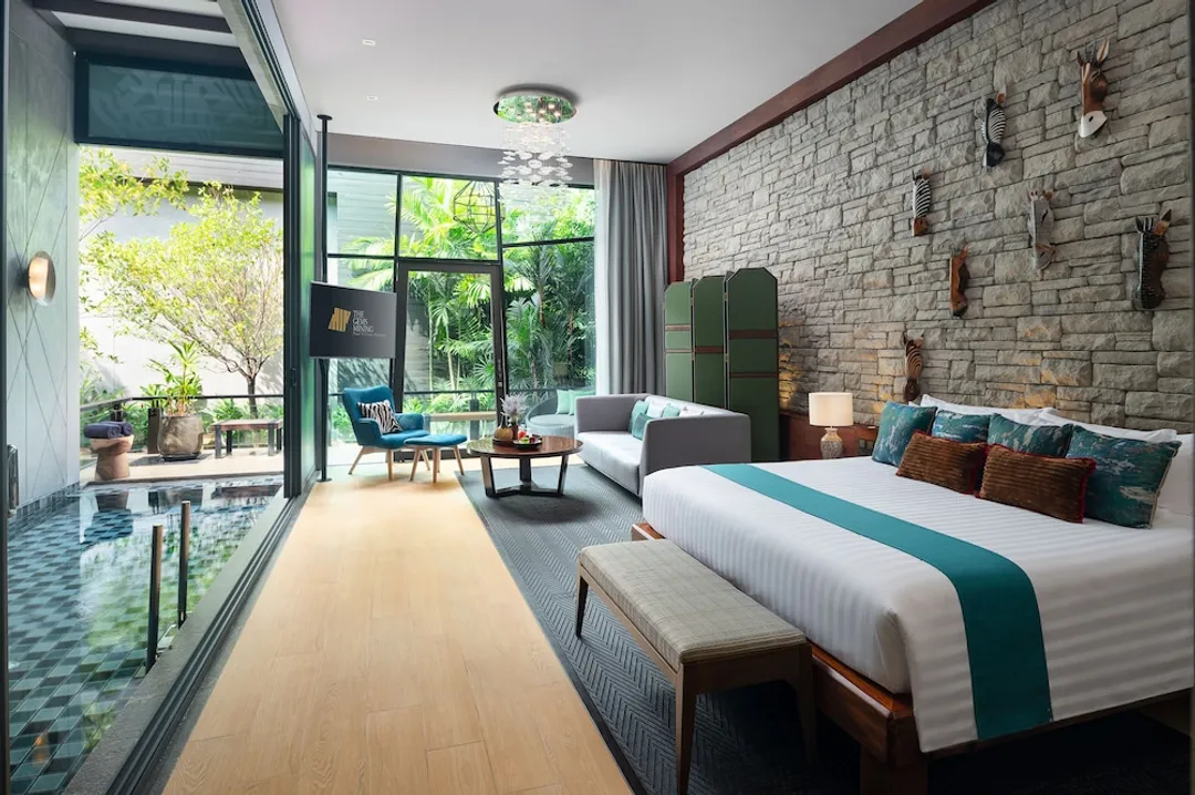 The Gems Mining Pool Villas Pattaya-Emerald One-Bedroom Pool Villa-6